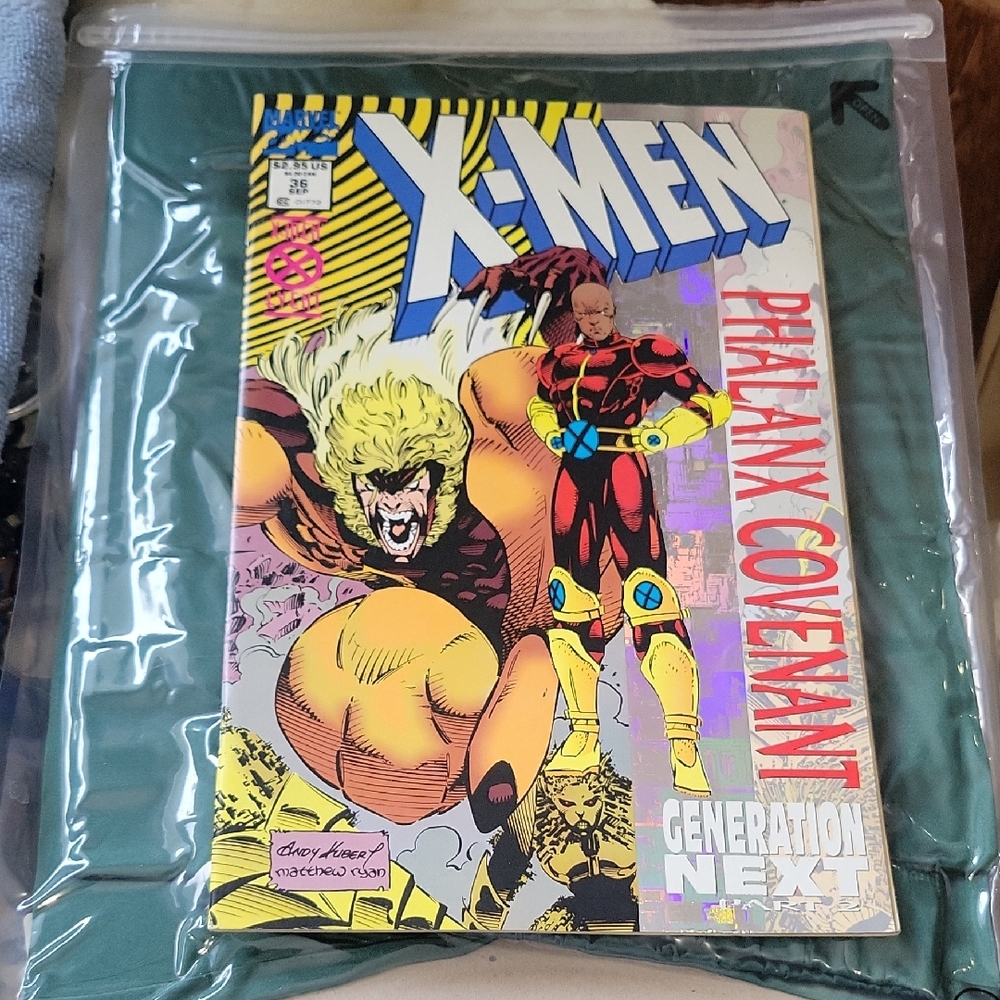 X-Men Comic Book Phalanx Covenant